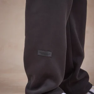 BASICS STRAIGHT LEG SWEATPANTS DARK GREY