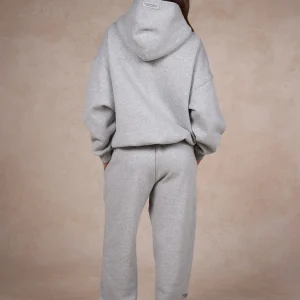 BASICS STRAIGHT LEG SWEATPANTS MEDIUM GRAY