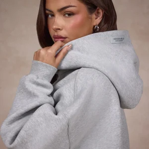 BASICS HOODIE MEDIUM GRAY