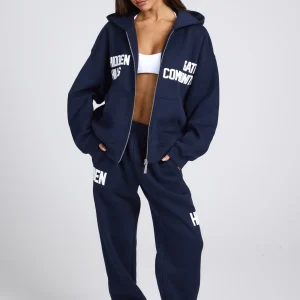 GATED COMMUNITY STRAIGHT LEG SWEATPANTS NAVY