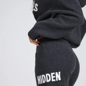 KNIT SWEATPANTS DARK GREY