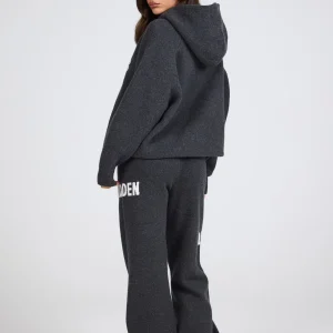 KNIT SWEATPANTS DARK GREY