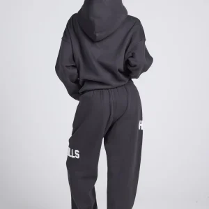 GATED COMMUNITY STRAIGHT LEG SWEATPANTS DARK GRAY