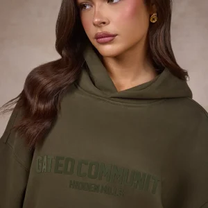 BASICS HOODIE OLIVE
