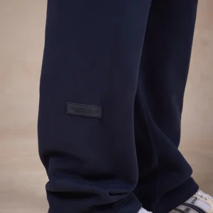 BASICS STRAIGHT LEG SWEATPANTS NAVY