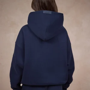 BASICS HOODIE NAVY