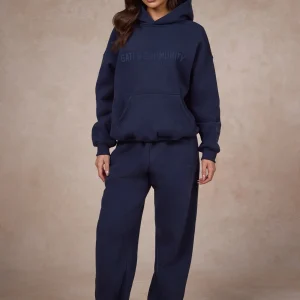 BASICS HOODIE NAVY