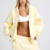 GATED COMMUNITY ZIP HOODIE BUTTER YELLOW