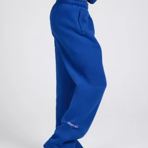 TAG STRAIGHT LEG SWEATPANTS ROYAL BLUE