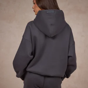 BASICS HOODIE DARK GREY