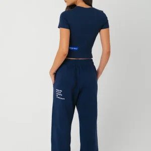 TAG STRAIGHT LEG SWEATPANTS NAVY