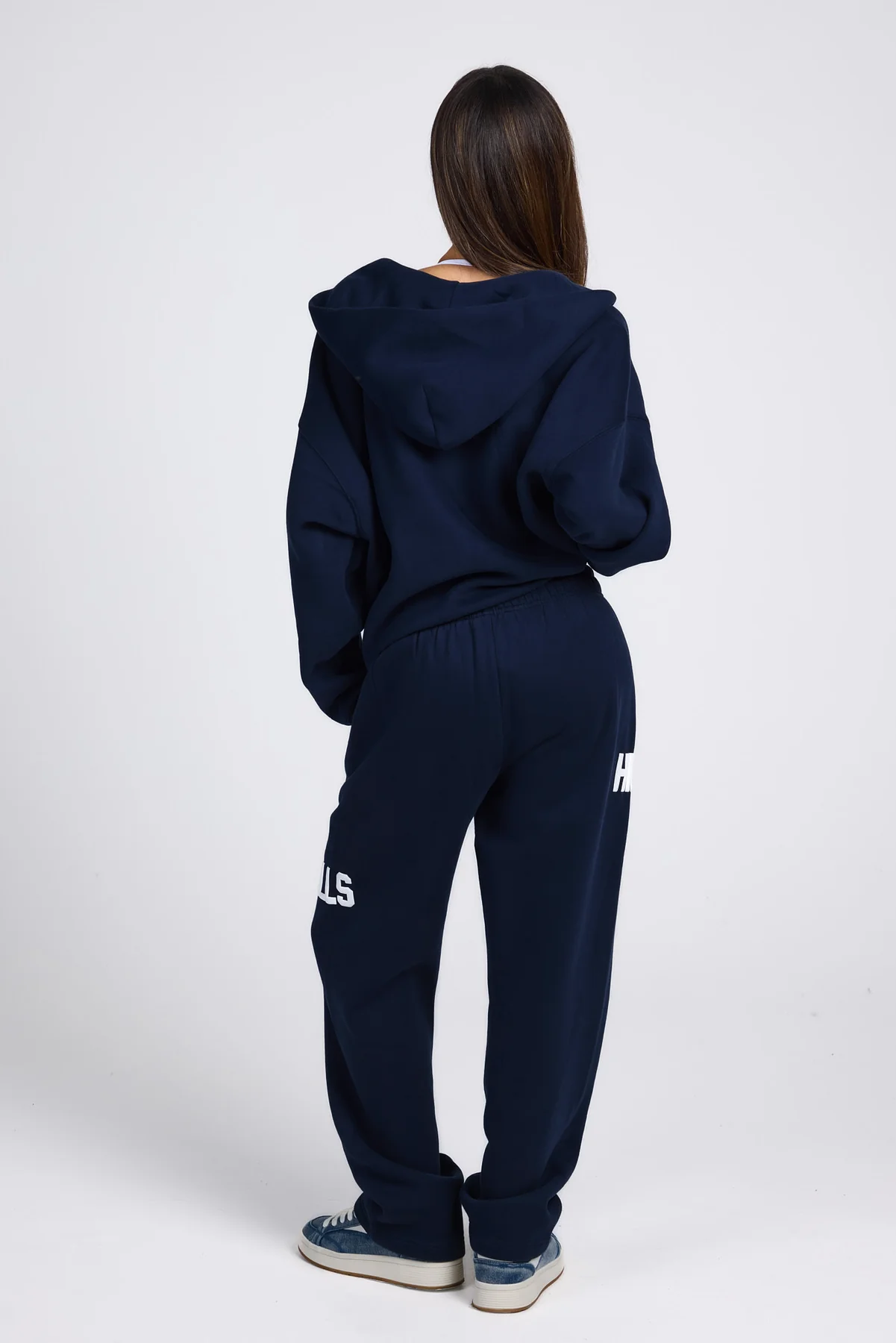 GATED COMMUNITY ZIP HOODIE NAVY
