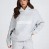 KNIT HOODIE LIGHT GREY