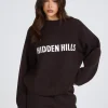KNIT SWEATER DARK BROWN