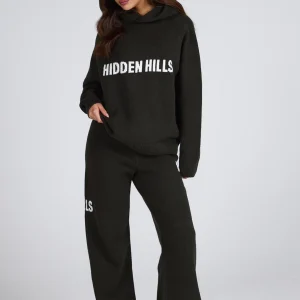KNIT HOODIE DARK GREEN