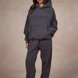 BASICS HOODIE DARK GREY