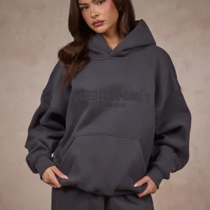 BASICS HOODIE DARK GREY