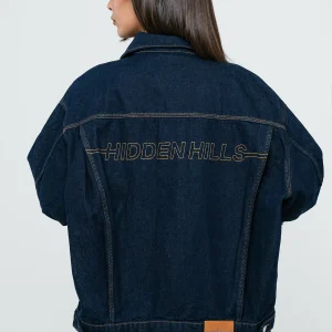 LOGO STITCH DENIM JACKET INDIGO
