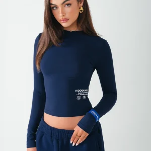 TAG LONGSLEEVE TOP NAVY