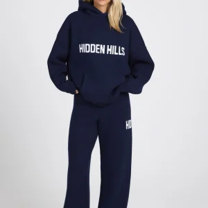 KNIT HOODIE NAVY