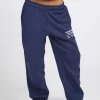 LABEL CUFFED SWEATPANTS FUTURE DUSK