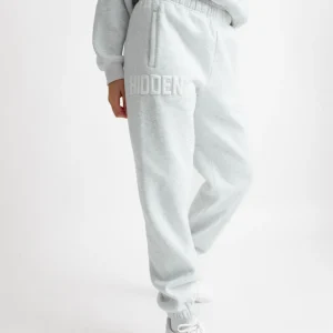 GATED COMMUNITY CUFFED SWEATPANTS LIGHT GRAY