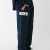 GATED COMMUNITY STRAIGHT LEG SWEATPANTS NAVY