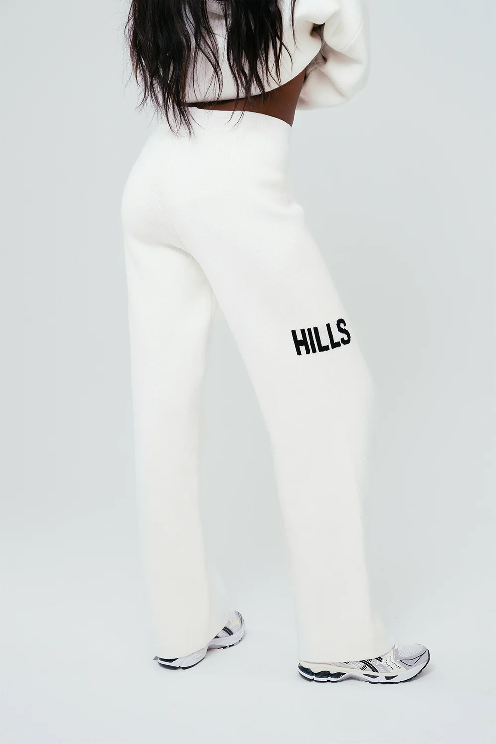 KNIT SWEATPANTS OFF WHITE