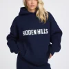 KNIT HOODIE NAVY