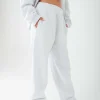 GATED COMMUNITY STRAIGHT LEG SWEATPANTS LIGHT GRAY