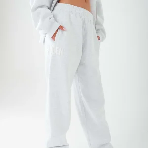 GATED COMMUNITY STRAIGHT LEG SWEATPANTS LIGHT GRAY