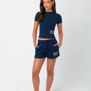 LABEL SHORTS NAVY
