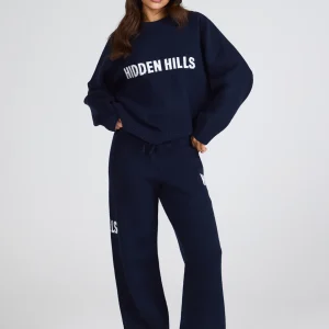 KNIT SWEATPANTS NAVY V2