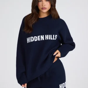 KNIT SWEATER NAVY