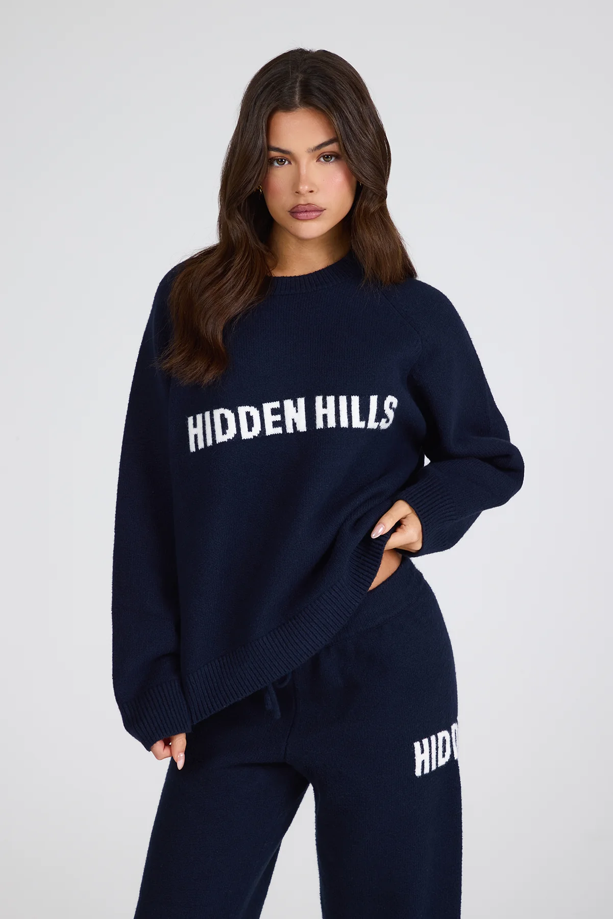 KNIT SWEATER NAVY