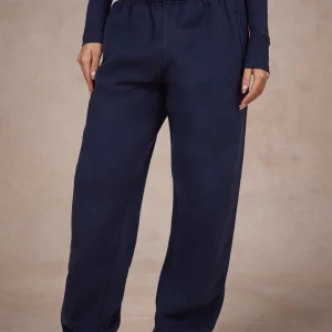 BASICS STRAIGHT LEG SWEATPANTS NAVY