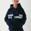 GATED COMMUNITY HOODIE NAVY
