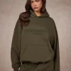 BASICS HOODIE OLIVE