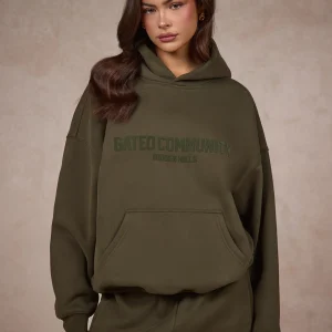 BASICS HOODIE OLIVE