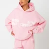 GATED COMMUNITY HOODIE LIGHT PINK