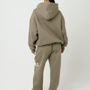 GATED COMMUNITY STRAIGHT LEG SWEATPANTS SAGE