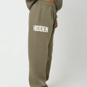 GATED COMMUNITY STRAIGHT LEG SWEATPANTS SAGE