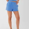 EMBOSSED SHORTS SKY BLUE