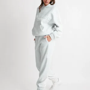 GATED COMMUNITY HOODIE LIGHT GREY