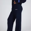 KNIT LABEL SWEATPANTS NAVY