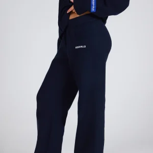 KNIT LABEL SWEATPANTS NAVY