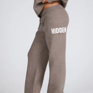 KNIT SWEATPANTS TAUPE V2