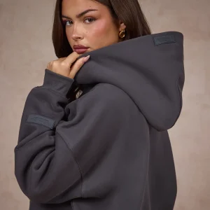 BASICS HOODIE DARK GREY